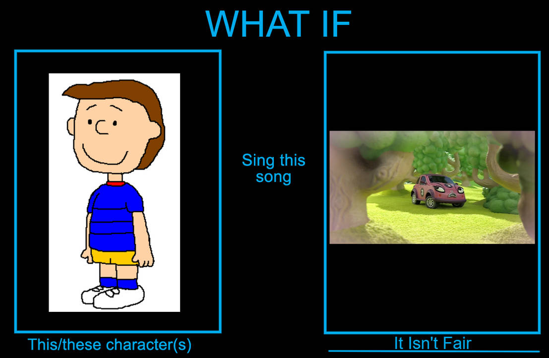 What if Tommy Halverson sang It Isn't Fair? by Mrdidi23 on DeviantArt