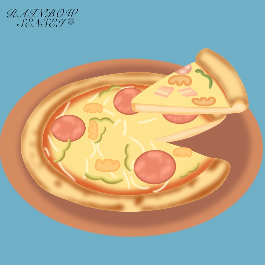 anime pizza by rainbowsensei on DeviantArt anime pizza by rainbowsensei on DeviantArt