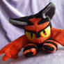 Litten inspired plush