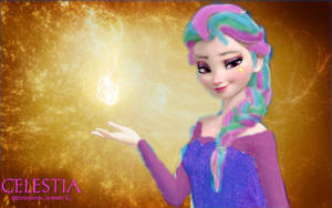 MLP Human Princess Celestia (Elsa Recolor)