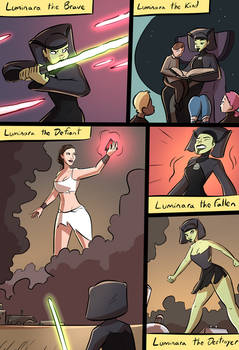 Giant Star Wars: The tragedy of Luminara Unduli