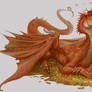 Ligdraca Fire Dragon - Beowulf Age of Heroes