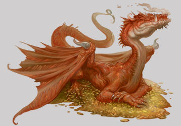 Ligdraca Fire Dragon - Beowulf Age of Heroes