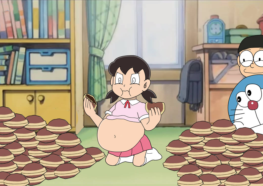 Shizuka Binge Dorayaki By BalloonBomb On DeviantArt Shizuka Binge Dorayaki By BalloonBomb On DeviantArt