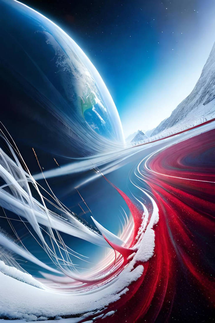 Rocket race towards earth by ILUICPPTMAAICPPBBLM on DeviantArt