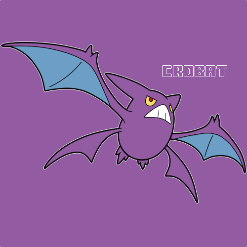 Crobat by kittenda on DeviantArt