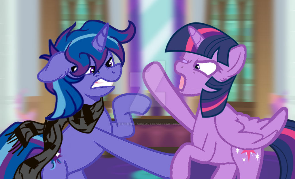 The argument by KitchenKitsuneArt on DeviantArt