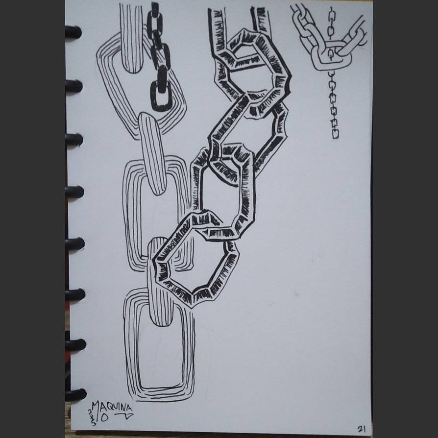 Day 21 - Chains by maquina09 on DeviantArt