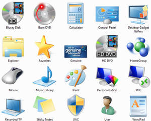 Windows 7 RTM Icons Pack