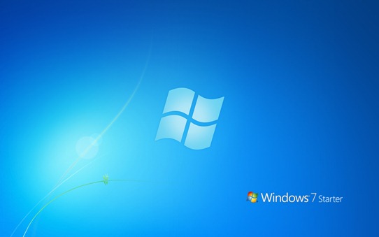 Windows 7 Starter - Wallpaper