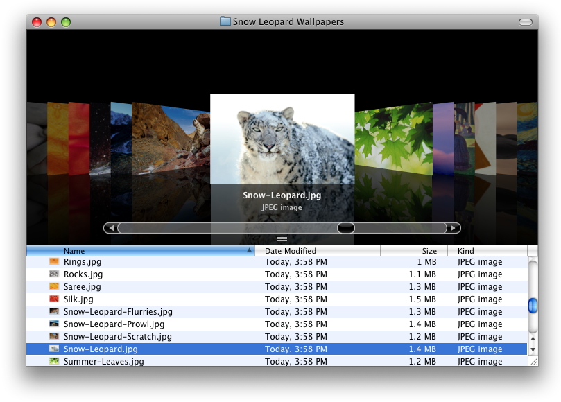 OS X Snow Leopard Wallpapers