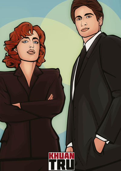 x files fan art 1 by KHUANTRU on DeviantArt