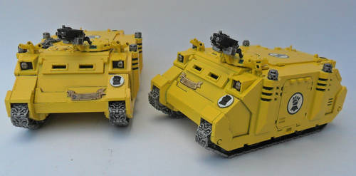 Imperial Fist Rhinos