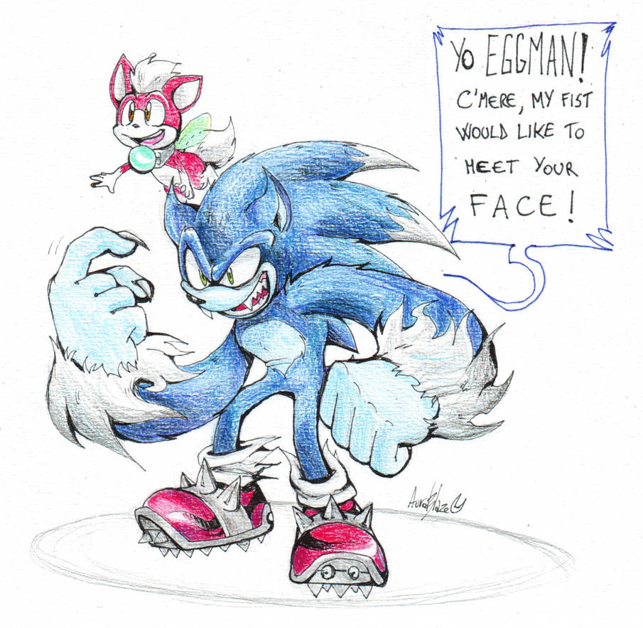 How To Draw Werehog, Sonic The Werehog, Step By Step, Drawing Guide, By Dawn - Dragoart