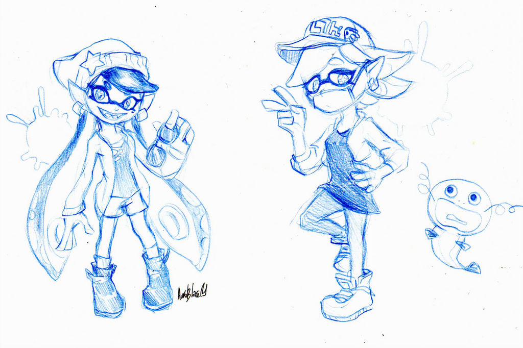 Agent 72 Splatoon Splatoon: Agents1and2 by Auroblaze on DeviantArt