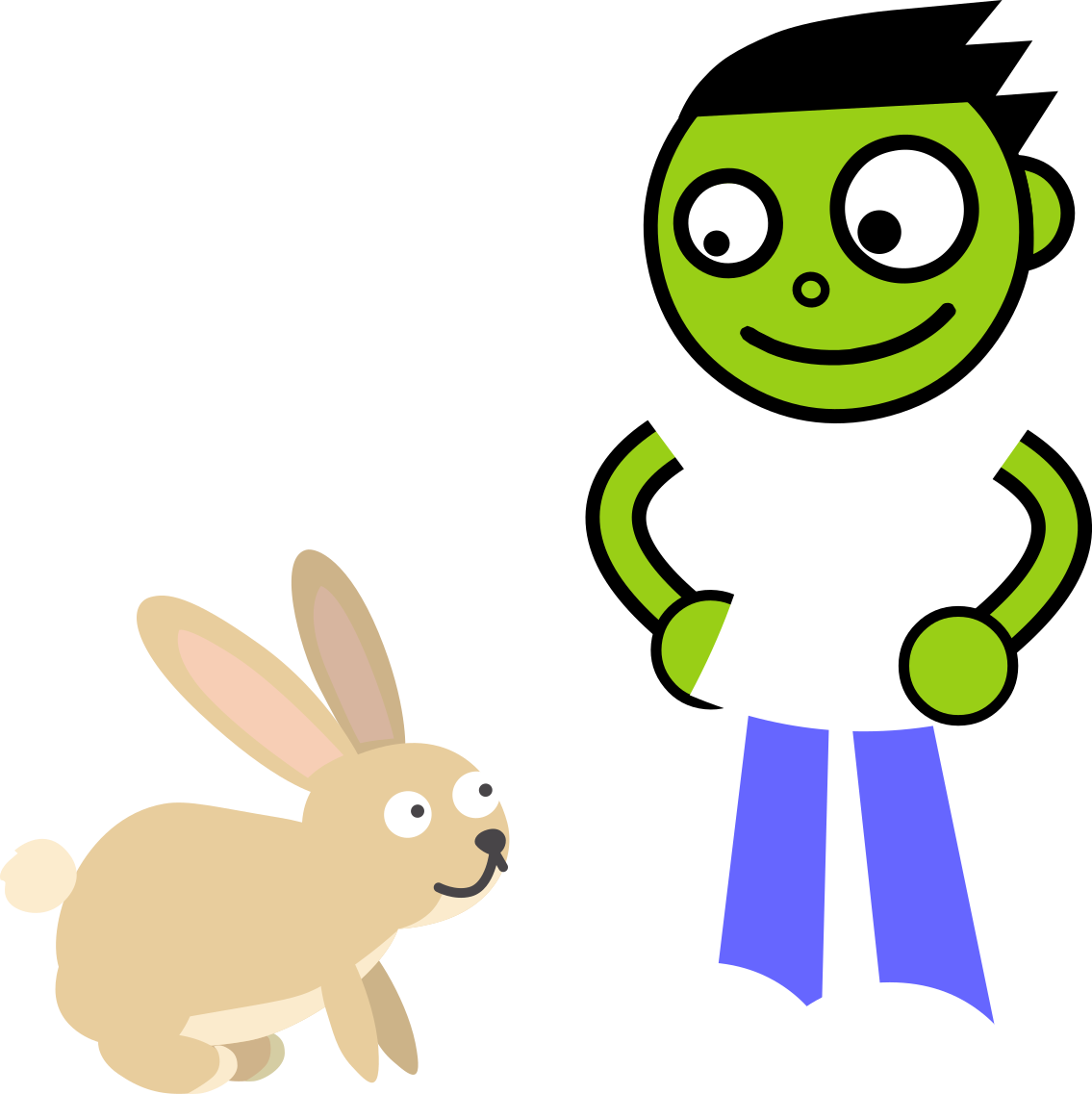 Pbs Rabbit PBS KIDS Digital Art - Dash and a Rabbit by MarcoMahone721 on DeviantArt