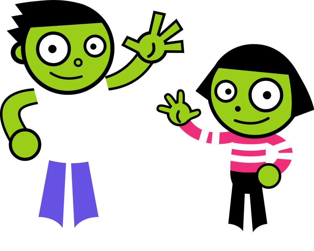 PBS KIDS Digital Art - Dash and Dot Waving by MarcoMahone721 on DeviantArt