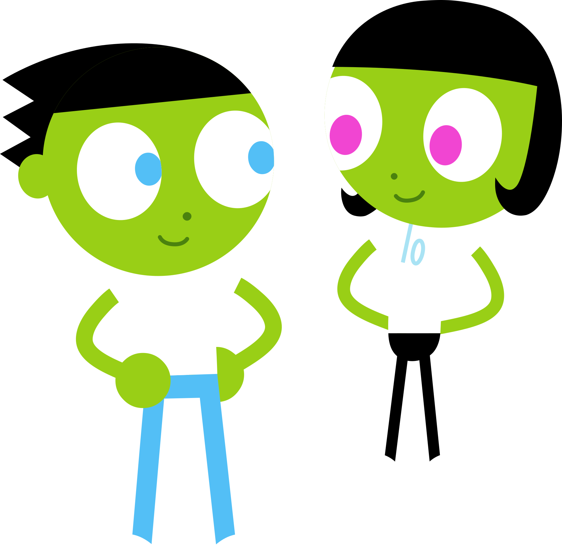 Deviantdotcom PBS KIDS Digital Art - Dash and Dot (2013) by MarcoMahone721 on DeviantArt