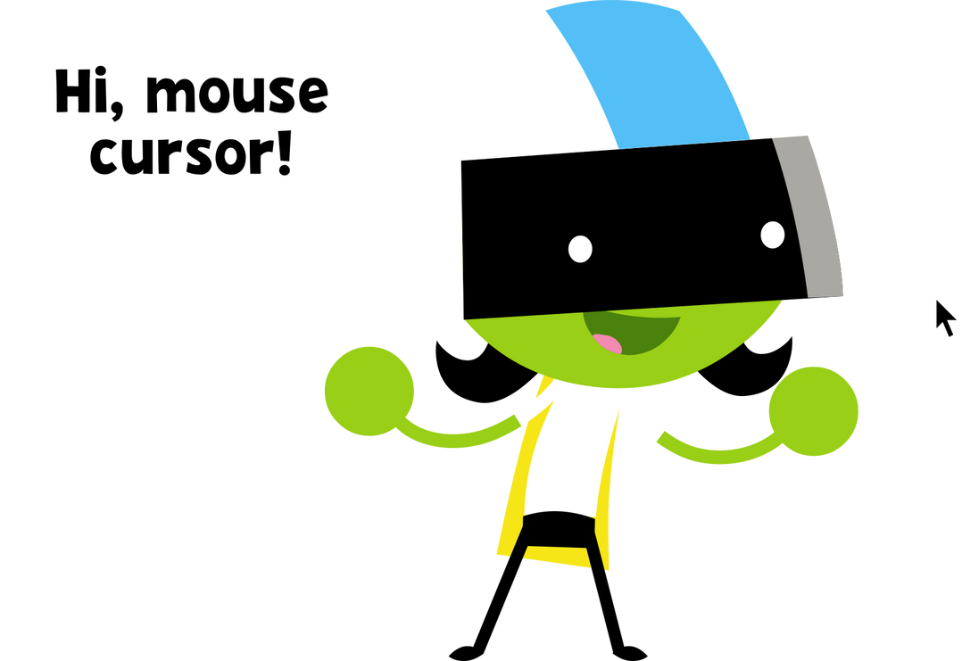 PBSK Digital Art - Dee Talking to the Mouse Cursor by MarcoMahone721 on ...