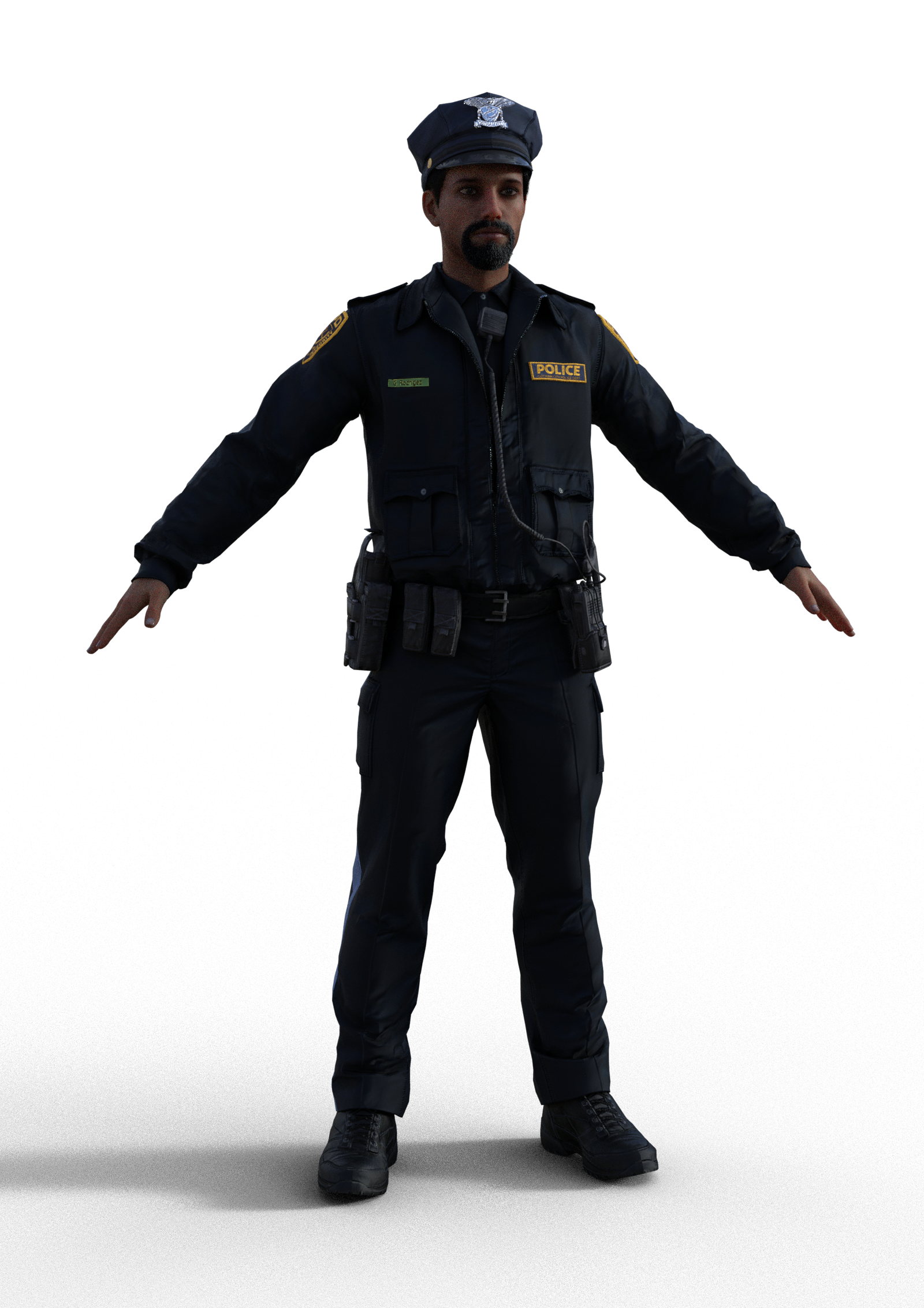 Gcpd File Icon GCPD Officer WIP by TractorTech on DeviantArt