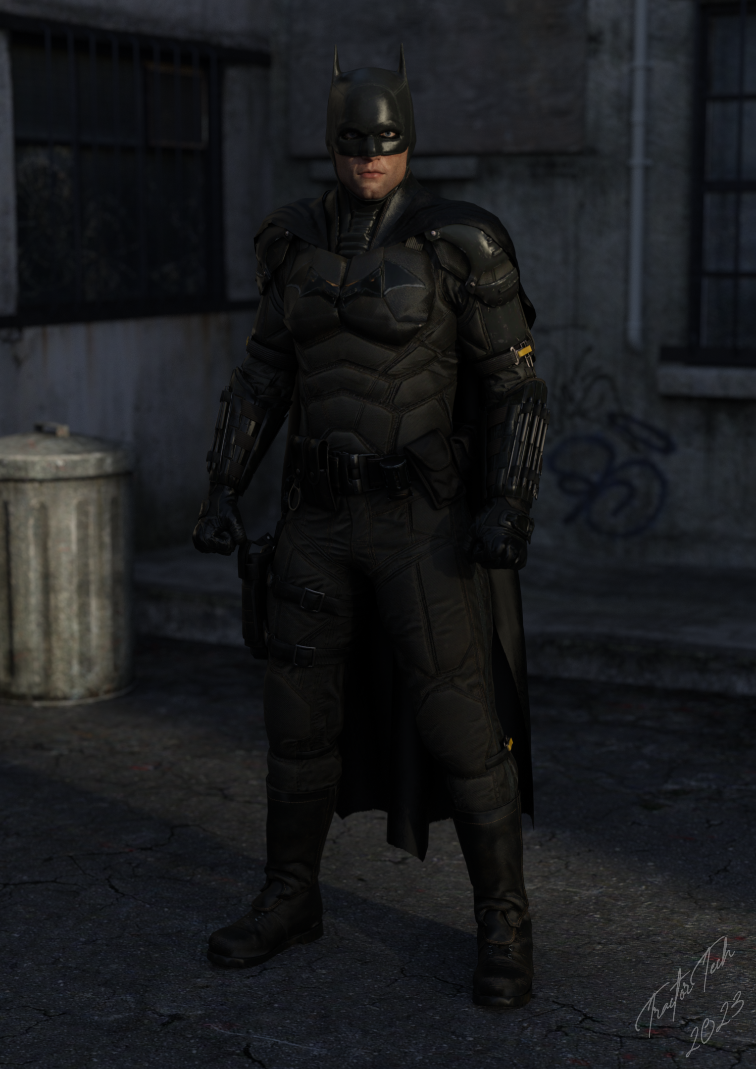 R8 Batman The Batman for G8M Outfit Only by TractorTech on DeviantArt