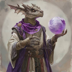 Purple Orb Dragon