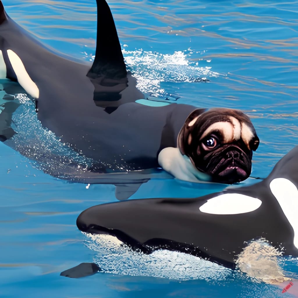 Rare orca dog hybrid mutation by ChettOrca on DeviantArt