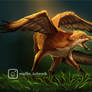 Winged fox