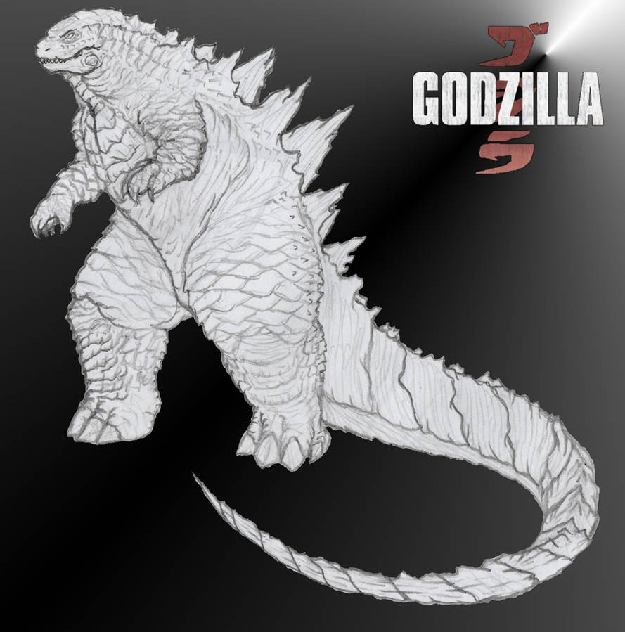 Godzilla 2014 by kamakoa09 on DeviantArt