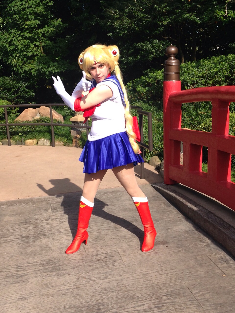 Me Cosplaying as Sailor Moon