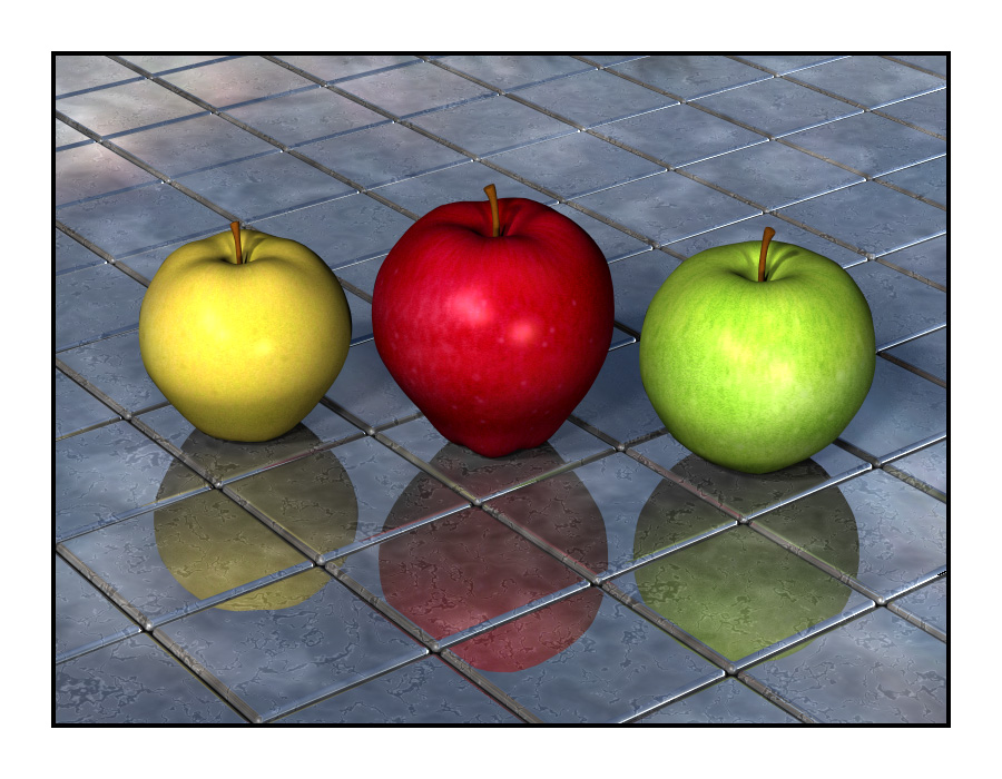 Three Apples by parrotdolphin