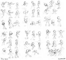 'Sonic' Poses Refrence