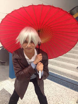 Isana Yashiro cosplaying as Shion.... or...