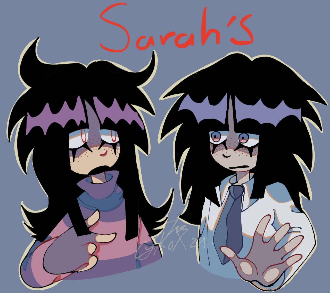 Sarah Crossover Sarah and Sarah. by Thecykox29 on DeviantArt
