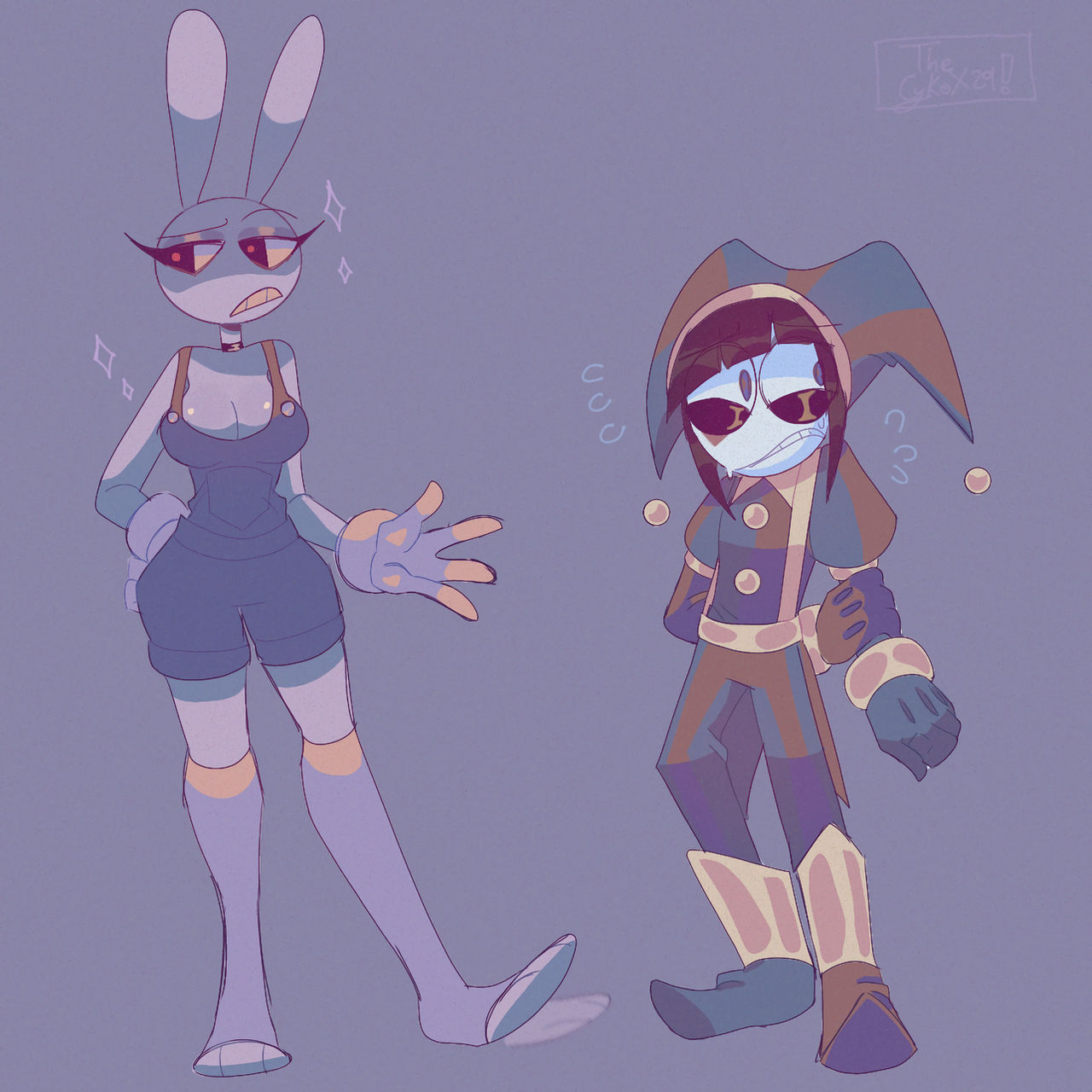 Female Jax And Male Pomni By Thecykox29 On DeviantArt female-jax-and-male-pomni-by-thecykox29-on-deviantart
