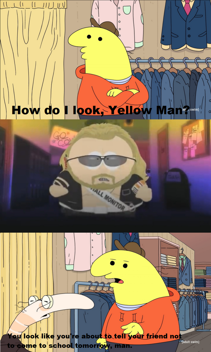 Cartman How Do I Look Yellow Man By Pet 54 On DeviantArt Cartman how do i look yellow man by pet 54 on deviantart