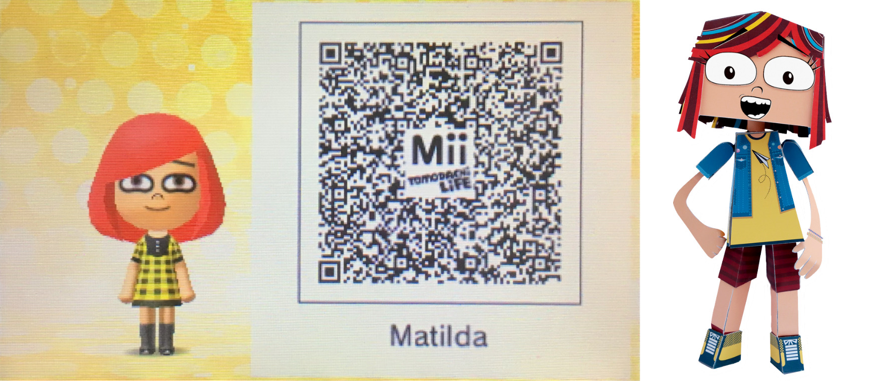 TL/Paper Port - Matilda Mii QR Code by Pet-54 on DeviantArt