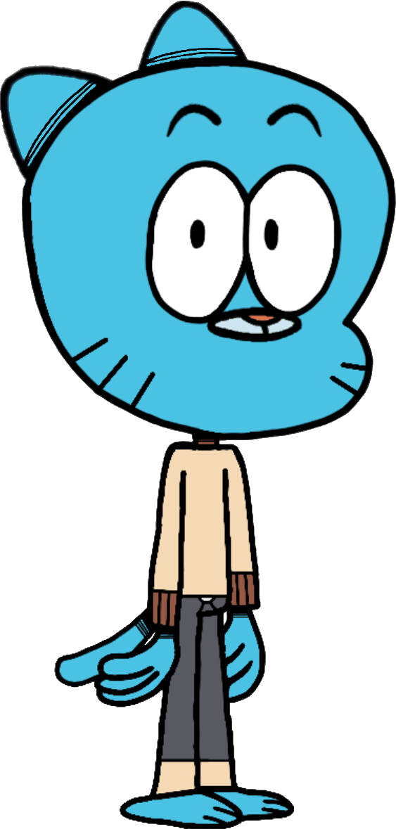 TAWOG - Gumball Watterson (The Loud House Style) by Pet-54 on