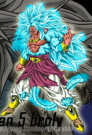 goku ssj 5 legendaire Fotomontagem