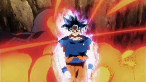 Ultra Instinct Goku Deflects Justice Flash by GurpleGuy on DeviantArt