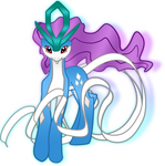 Suicune as a MLP by visiouscatlovet