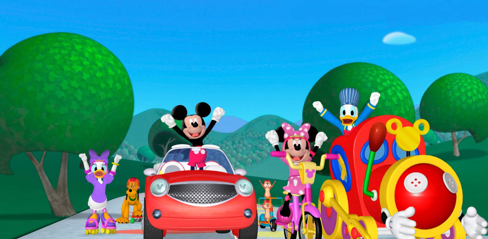 Top 75+ imagen wallpaper background mickey mouse clubhouse ...