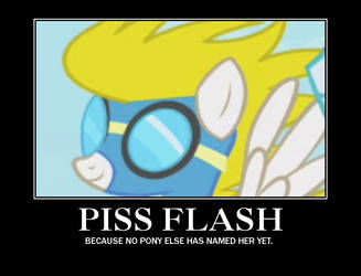 Piss Flash the Wonderbolt