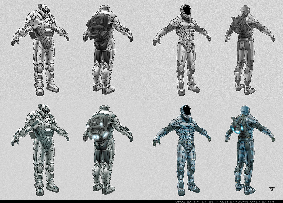 UFO armor concepts