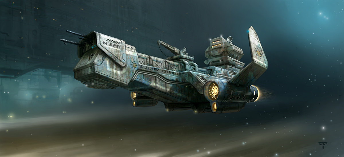 Solar Cargo by hunterkiller