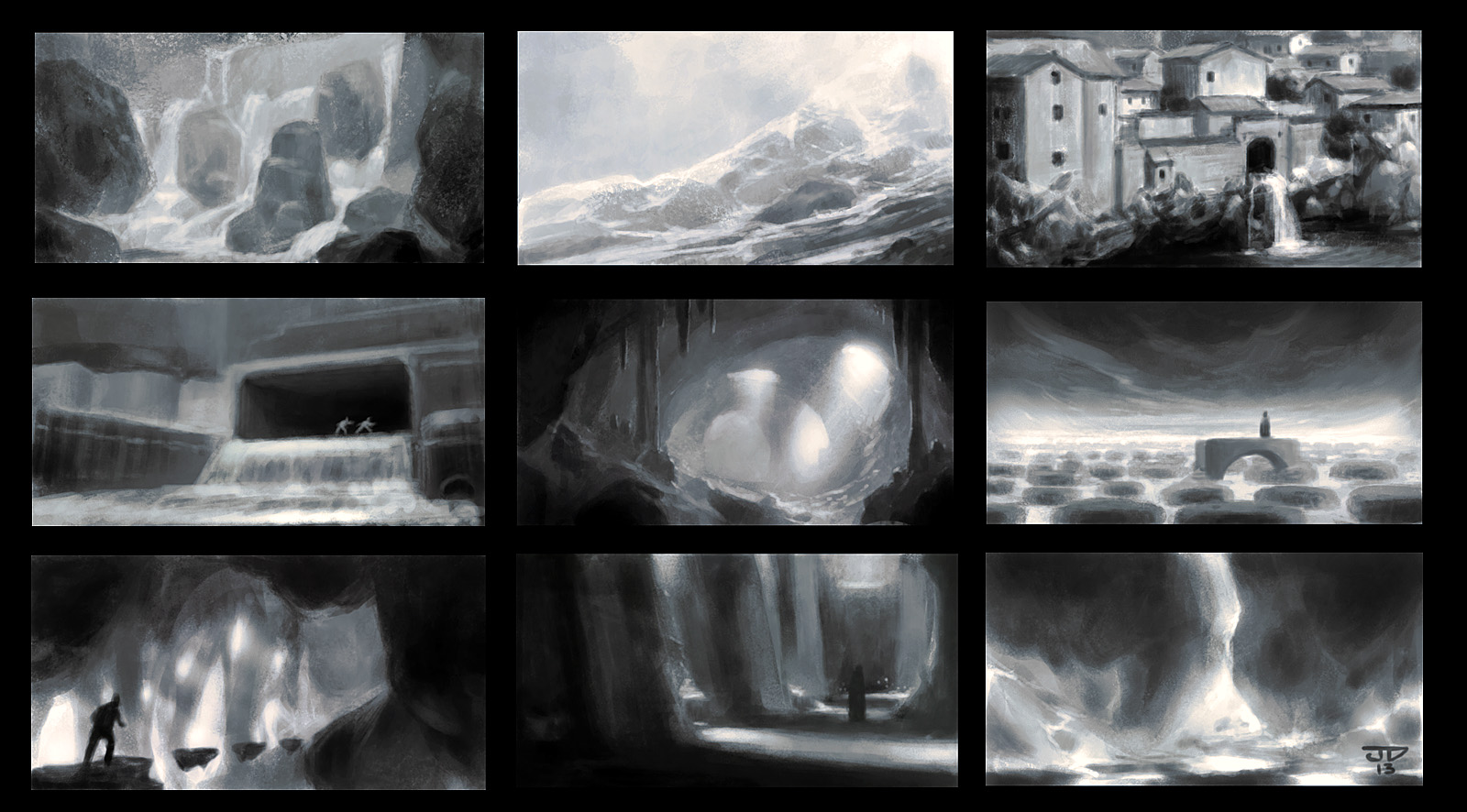 Thumbnail sketches