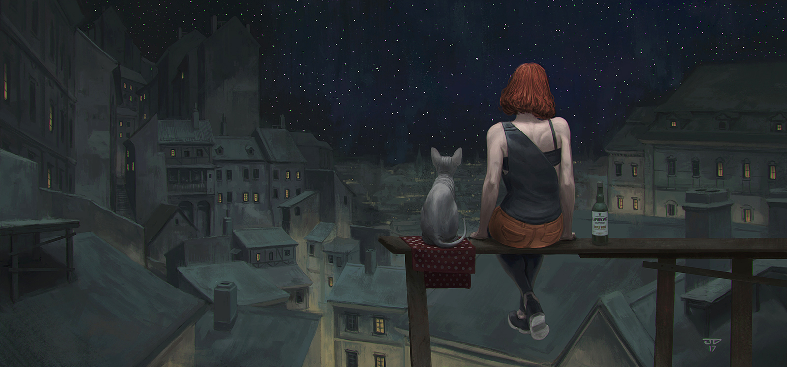 Nocturne: Over The Roofs