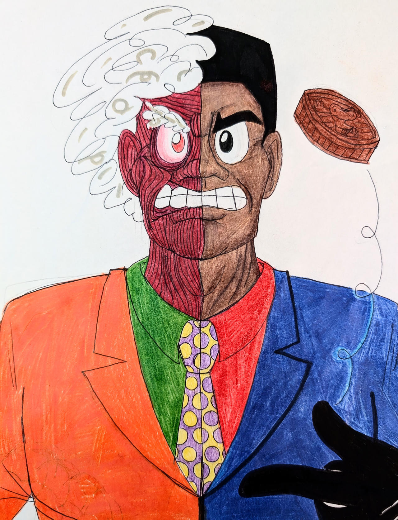 Two-Face Redesign by Dmayce on DeviantArt