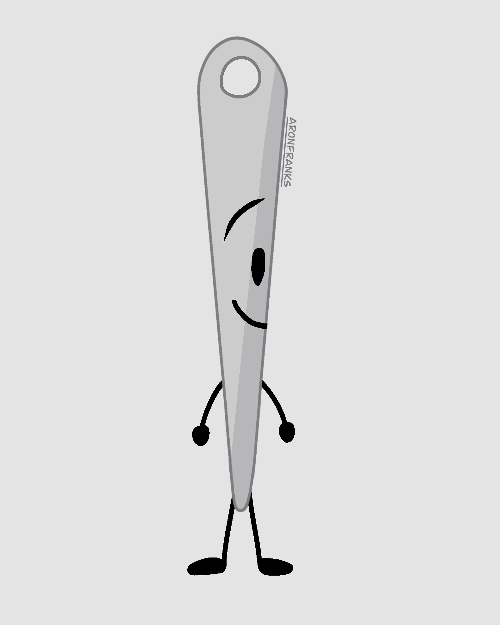 Needle Slaps Needle from BFDI by AronDeLish on DeviantArt