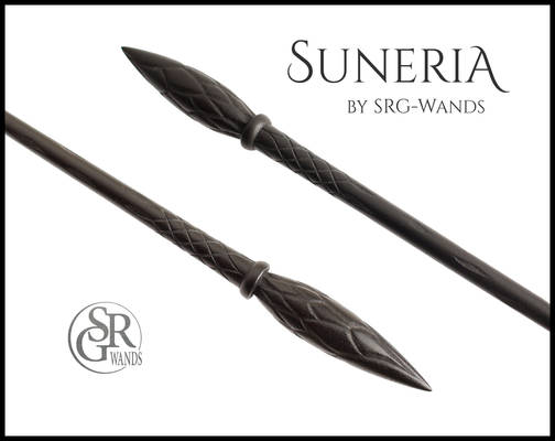 Suneria - Black Wand with Ginny Weasley Vibes